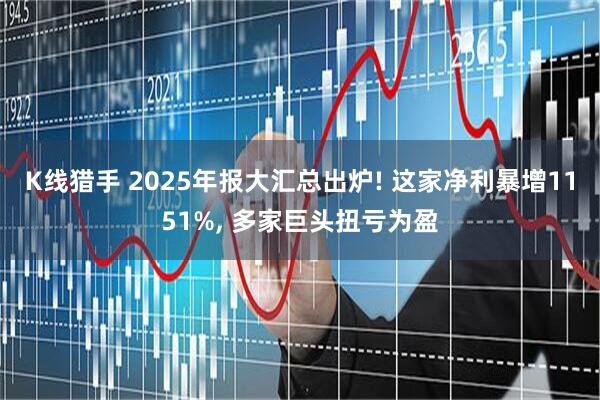 K线猎手 2025年报大汇总出炉! 这家净利暴增1151%, 多家巨头扭亏为盈
